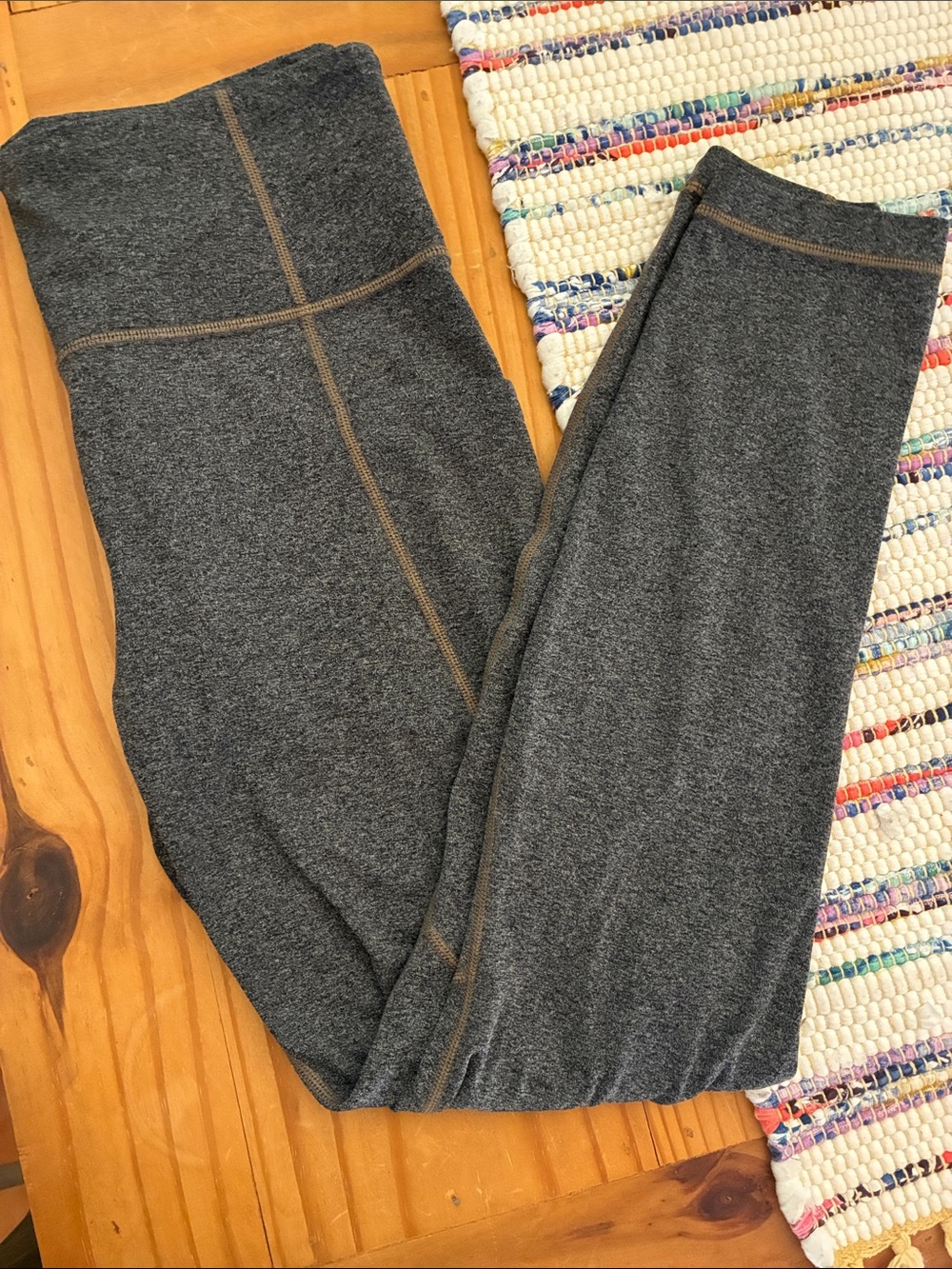 Athleta  Heather Charcoal Athletic leggings- medium